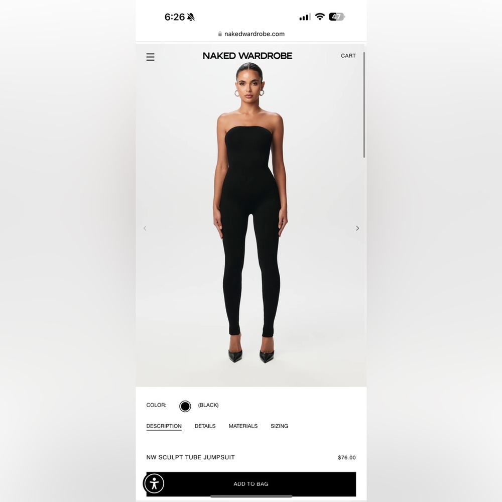Naked Wardrobe NW Sculpt Jumpsuit